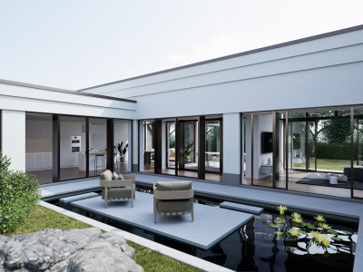 Neubau eines Bungalows