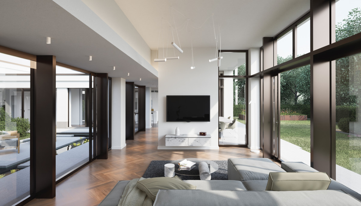 Neubau eines Bungalows