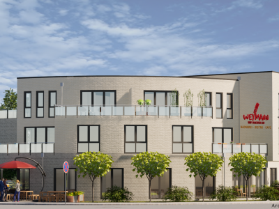 Neubau eines Wohn- und Geschäftshauses