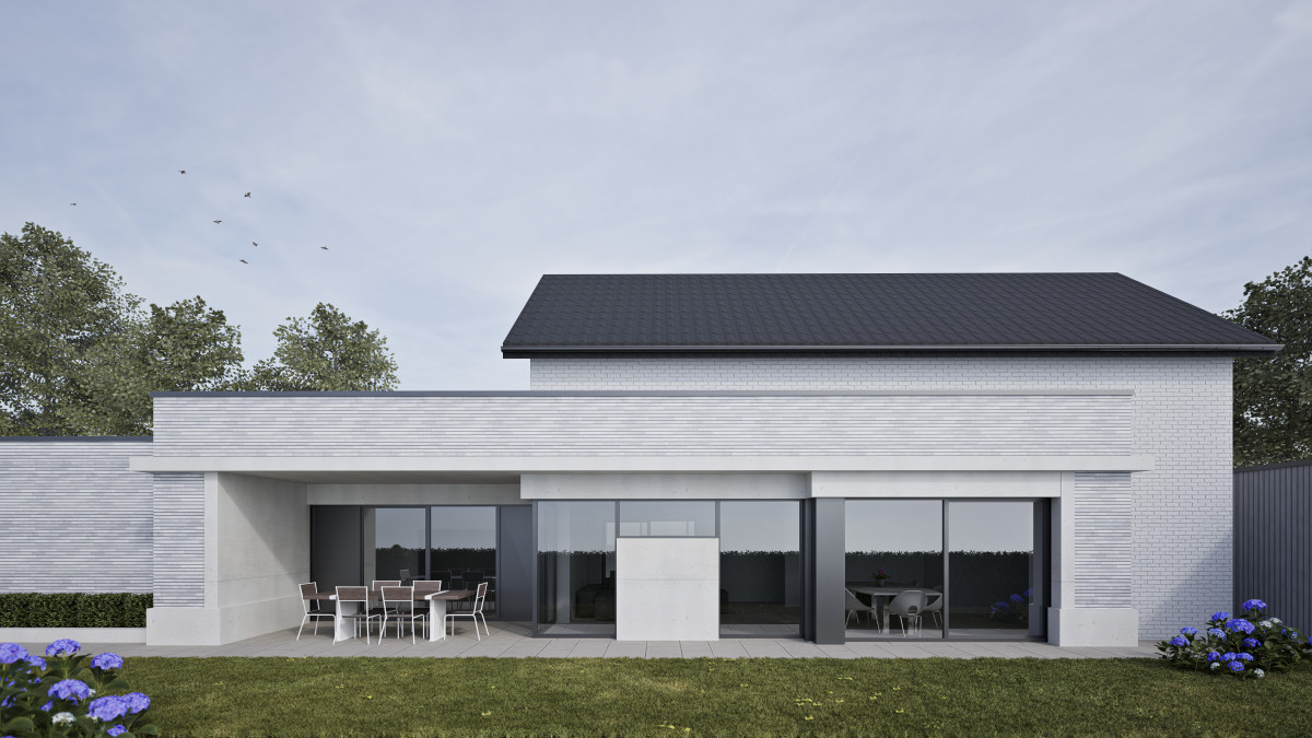 Um- und Anbau einer Doppelhaushälfte